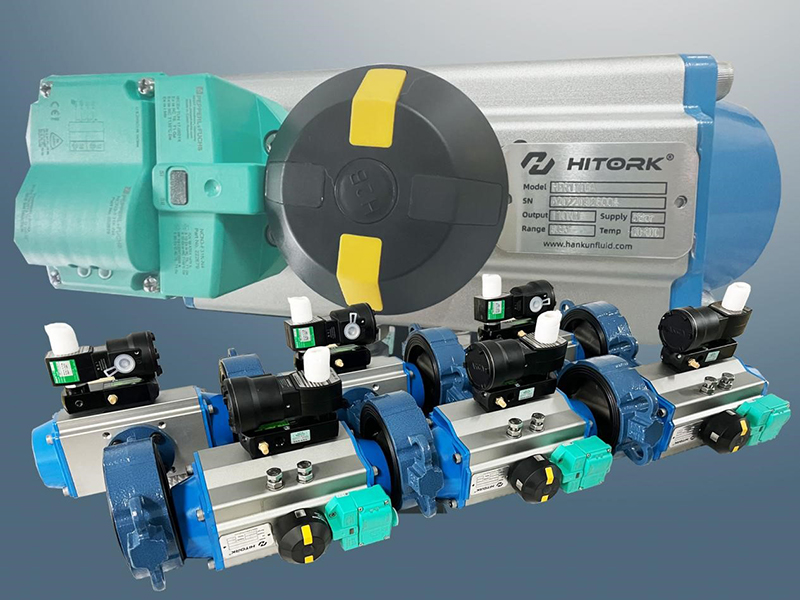 HITORK PNEUMATIC BUTTERFLY VALVE