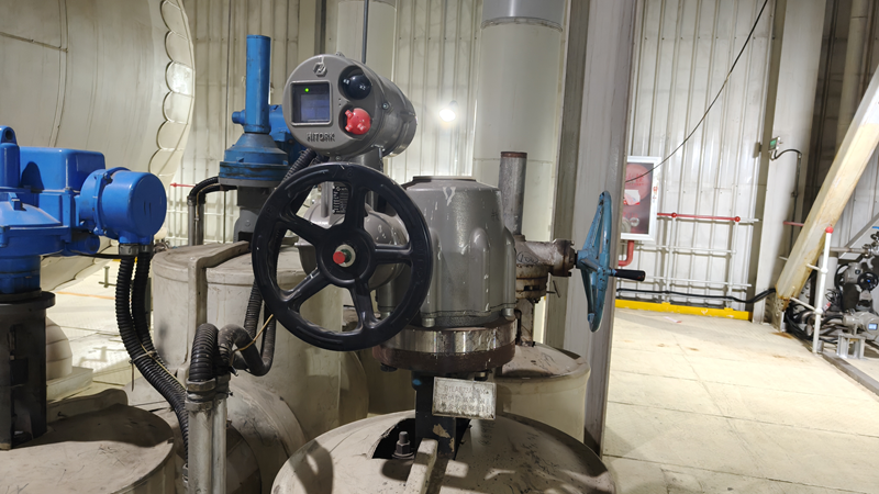 Theme: HITORK electric actuator HKP series：composition and  adjustment